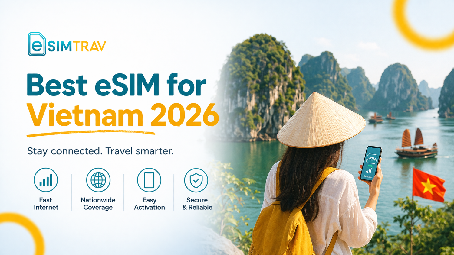 Best eSIM for Vietnam 2026, Stay Connected from $4.99 | eSIMTrav