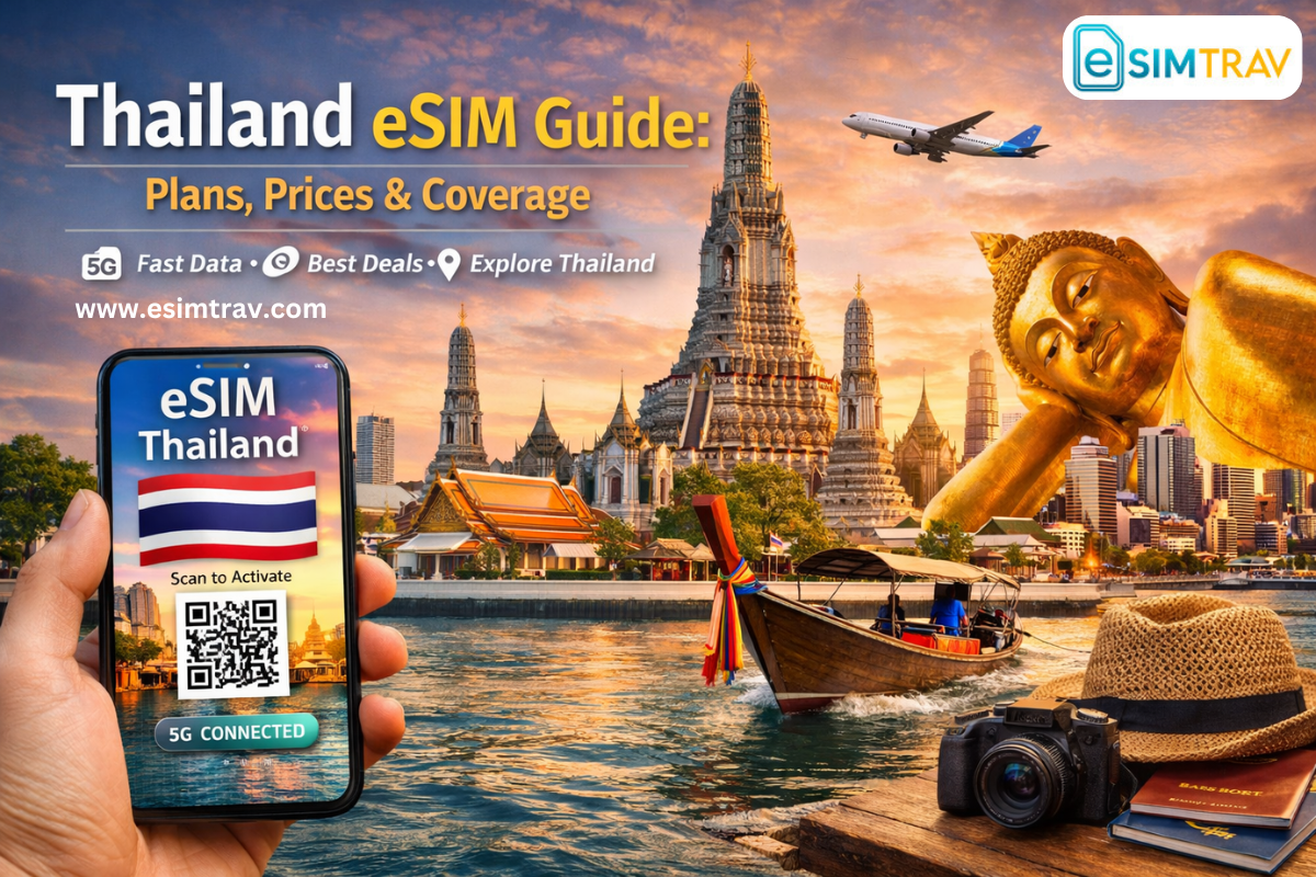 Thailand eSIM Guide: Plans, Prices & Coverage