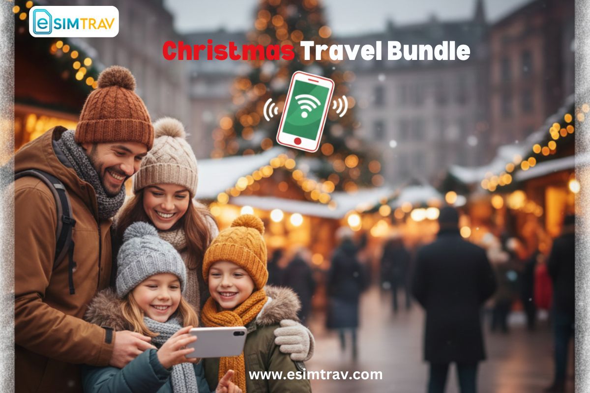 eSimtrav Christmas Travel Bundle: Big Savings on International Travel eSIM Data