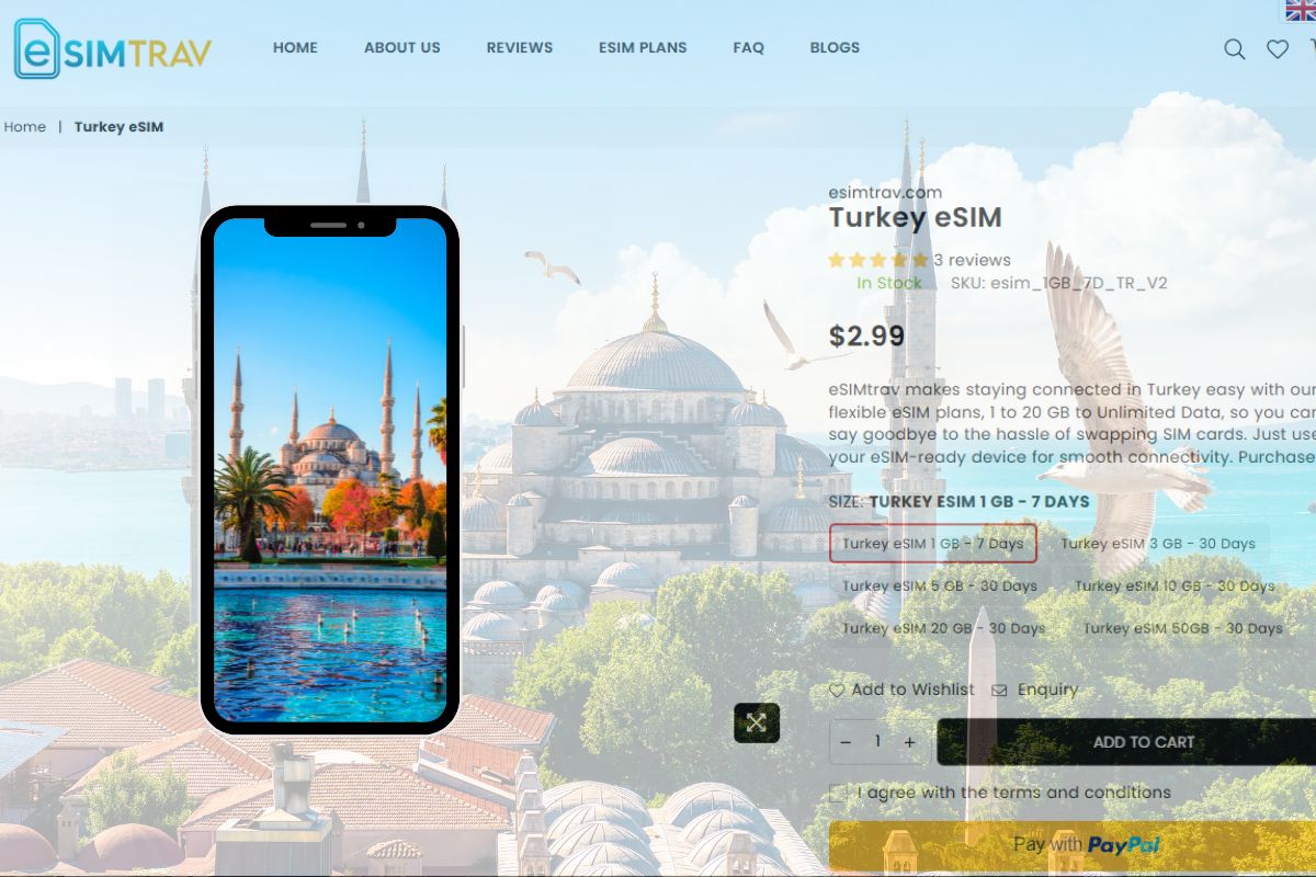 Best eSIM for Turkey: Seamless Travel Connectivity with eSIMtrav – eSIMTrav