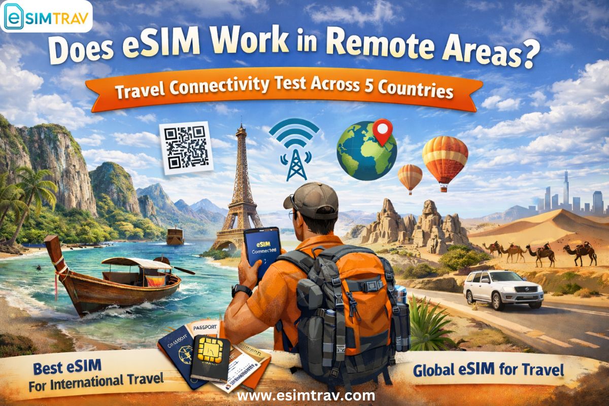 Does eSIM Work in Remote Areas? Travel Connectivity Test Across 5 Countries