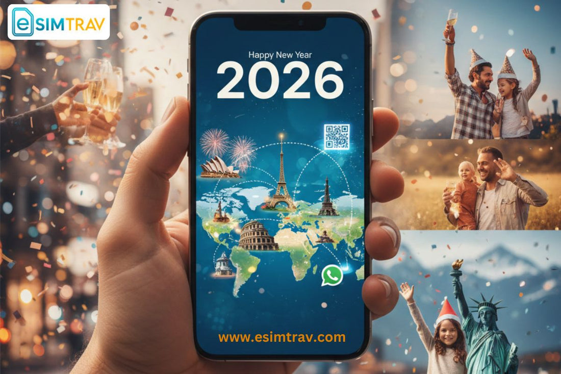 How One eSIM Can Cover Your Entire 2026 New Year Tour|eSIMTRAV