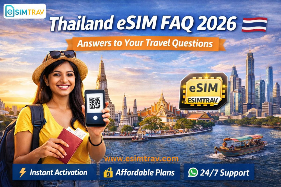 Thailand eSIM FAQ long form article|eSIMTRAV