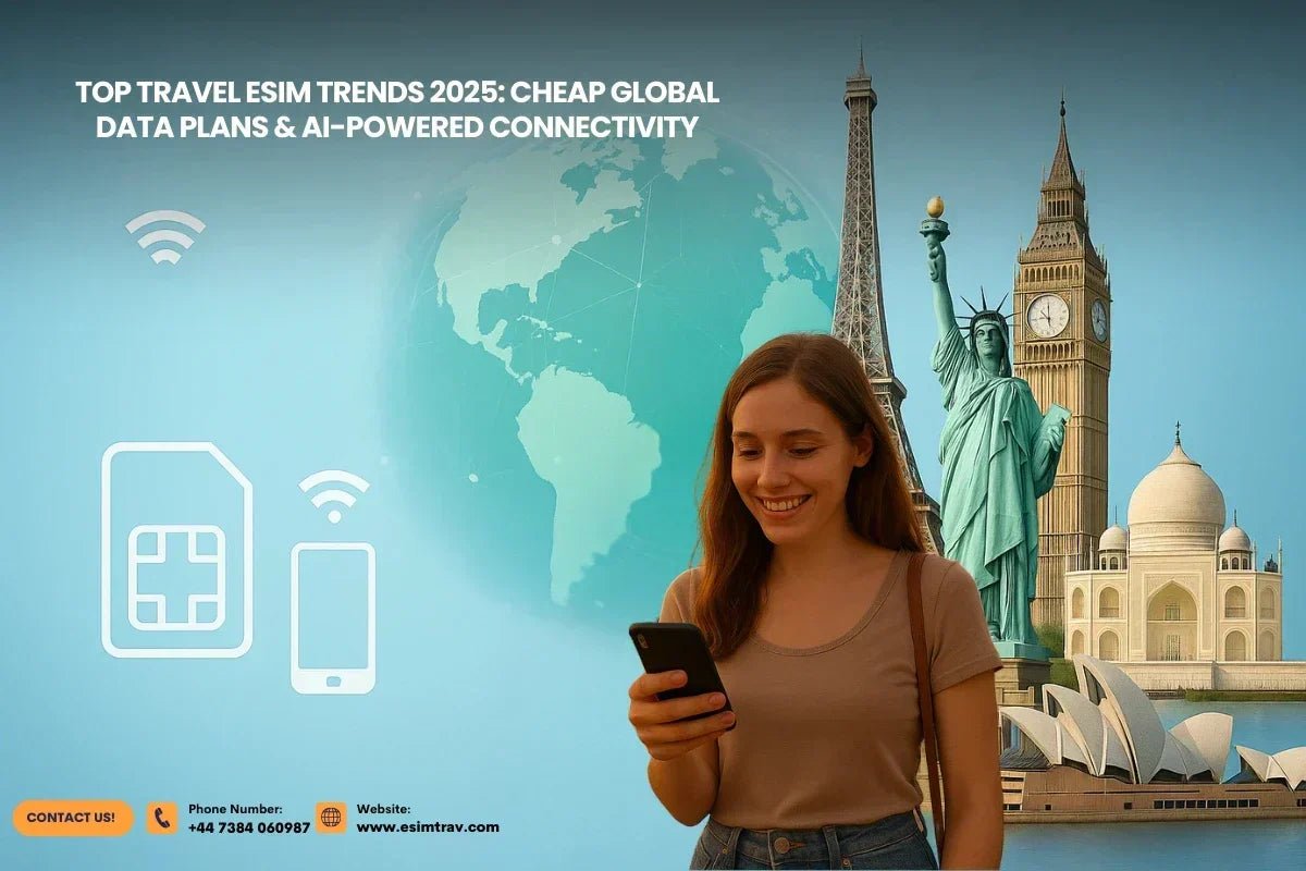 Best Travel eSIM Trends 2025: Cheap Global Data Plans – eSIMTrav
